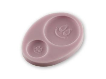 Smiley szilikon fondant forma