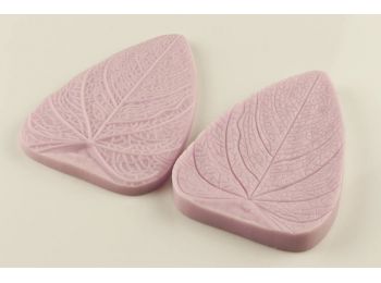 Lapulevél erező szilikon fondant forma