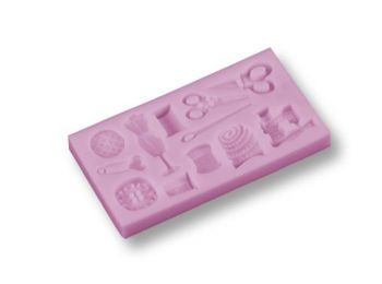 Szabás varrás szilikon fondant forma