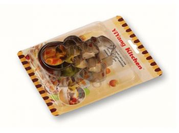 3 részes hóember mézeskalács kiszúró