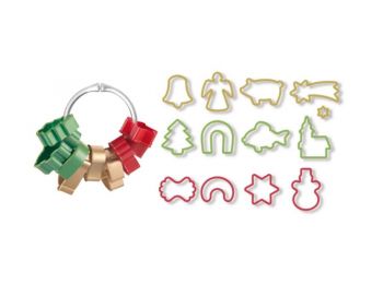 13 részes karácsonyi sütemény kiszúró készlet Tescoma