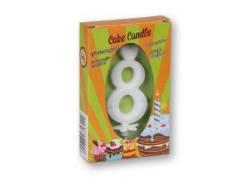 8 szülinapi számos gyertya