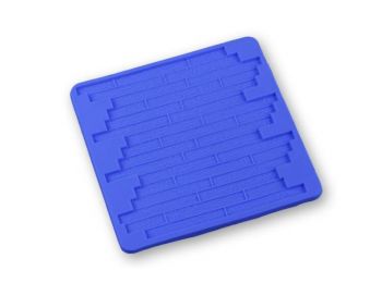 Téglafal szilikon fondant mintázó
