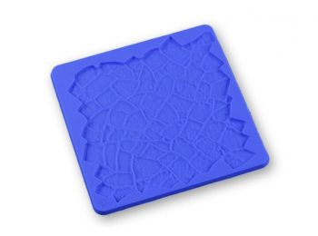 Kőburkolat szilikon fondant mintázó