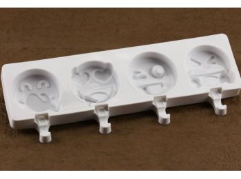 Vicces fejek szilikon jégkrém készítő