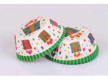 Kétféle mintás 48 db-os muffin papír