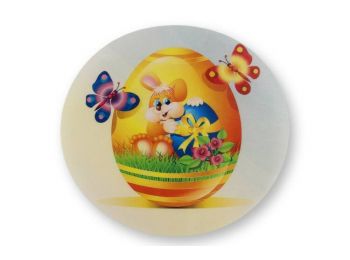 Hímes tojás húsvéti tortaostya