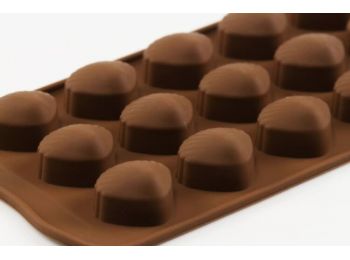 Kagyló alakú szilikon bonbon forma