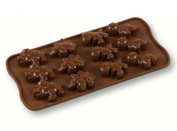 Dínós szilikon bonbon forma