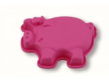 Kis méretű szilikon malac sütőforma