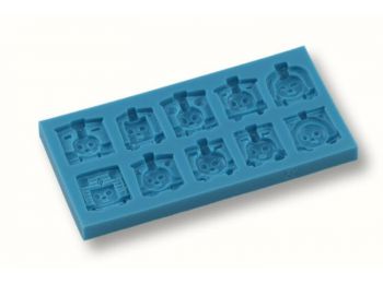 Mozdonyok szilikon fondant formázó