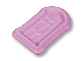 Bejárati ajtó szilikon fondant formázó