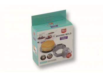 Nyolcszög rozsdamentes tálaló gyűrű készlet