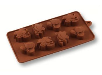 Béka, lepke és méhecske alakú szilikon bonbon forma