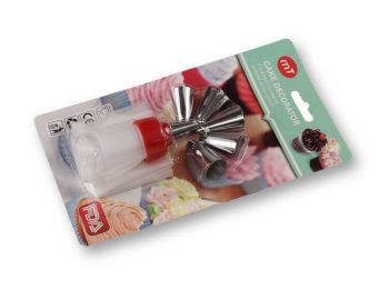 8 részes habzsák, díszítőcső és csatlakozó készlet 