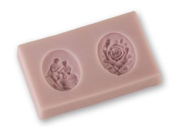 Antik medálok fondant szilikon forma