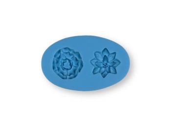 2 részes kis virág készítő szilikon fondant formázó