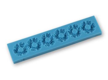 Rózsakarika szilikon fondant formázó
