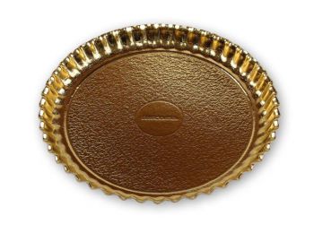 30 cm-es kerek peremes tortaalátét karton 3 db Tescoma Del