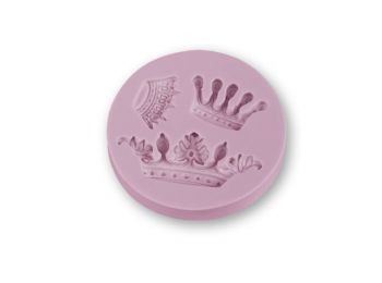 3 korona szilikon fondant formázó