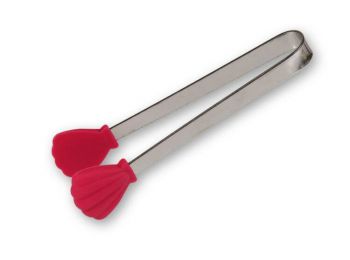 Kagyló alakú szilikon fejű kis méretű sütemény csipes