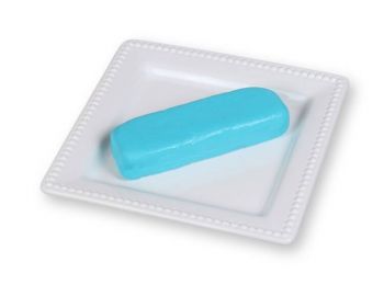 Türkizkék marcipán massza 25 dkg