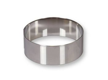 11 cm-es rozsdamentes tortakarika