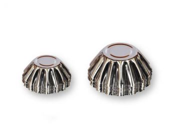 4 részes hagyományos sütőforma készlet (2 kosárka és 