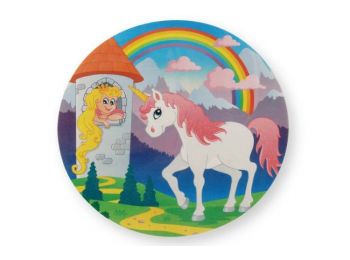 Királylányos unikornis tortaostya