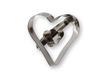 Szív közepű nagy szív kiszúró