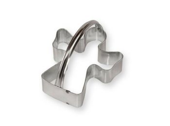 Nagy fém angyalka mézeskalács kiszúró forma