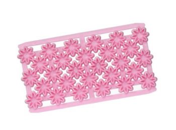 Margaréták fondant mintázó rács