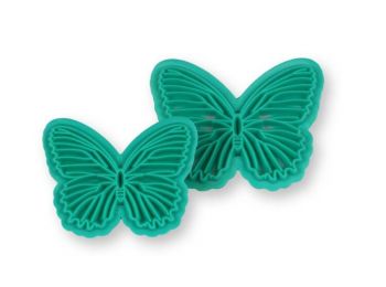Csíkos pillangó fondant mintázó