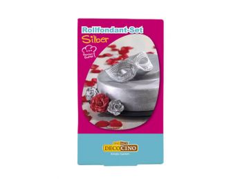DecoCino 25 dkg ezüst fondant massza