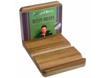 Akácfa szakácskönyv és tablet tartó Jamie Oliver