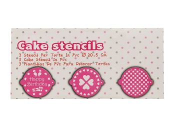 Celebration 3 -féle tortastencil