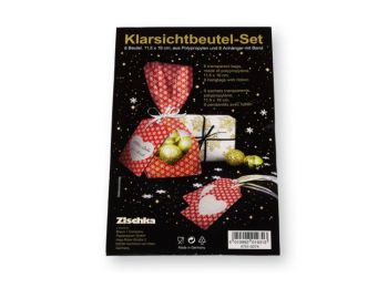 6 db 11,5*19 cm-es hópehely mintás desszert csomagoló tas