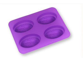 Tündér virággal 4 adagos szilikon szappan forma