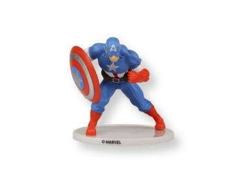 Amerika Kapitány tortadísz (műanyag)