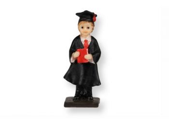 Ballagó diák tortadísz