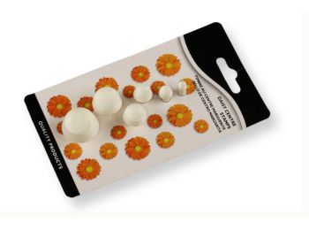 6 részes virág bibe fondant kiszúró