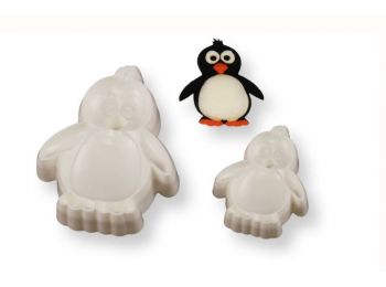 Pingvinek fondant kiszúró