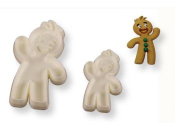 Mézeskalács emberke fondant kiszúró készlet