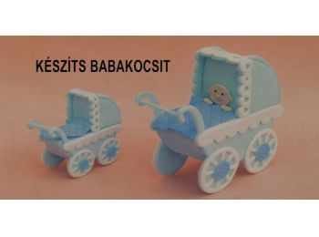 Babakocsi patchwork fondant kiszúró készlet