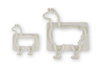 Lámák fondant kiszúró készlet