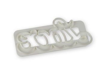 Love felirat fondant kiszúró