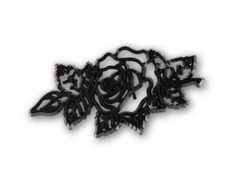 Rózsa levéllel pachwork fondant kiszúró készlet