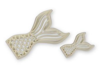 Sellőfarok fondant kiszúró