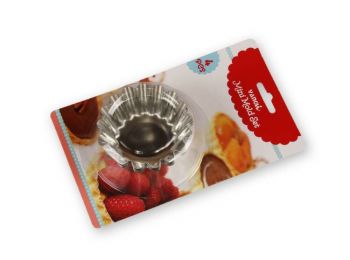 4 részes sűrű hullámos kosárka sütőforma készlet