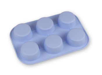 6,5 cm-es 6 adagos szilikon muffin sütőforma